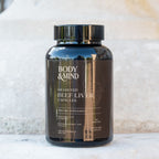 Grass-Fed Grass-Finished Beef Liver Capsules