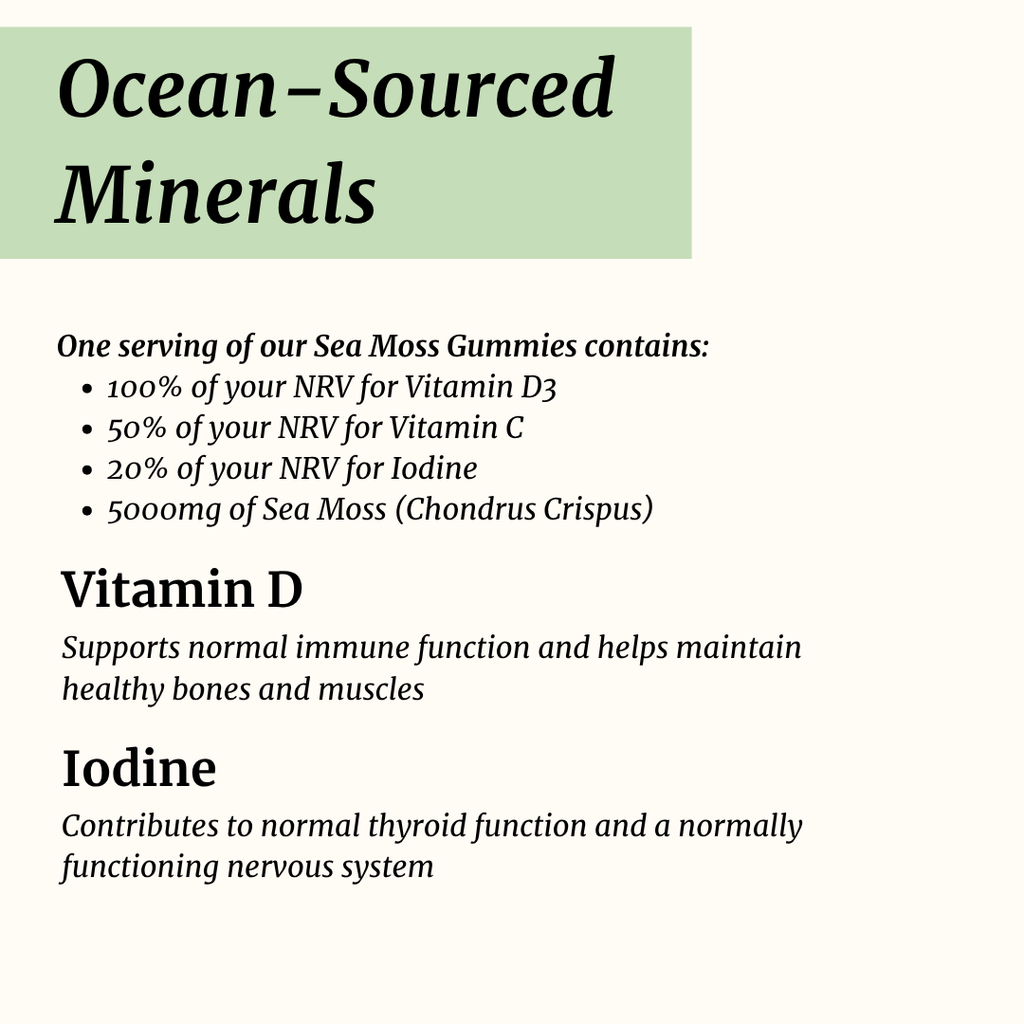 Sea Moss Gummies