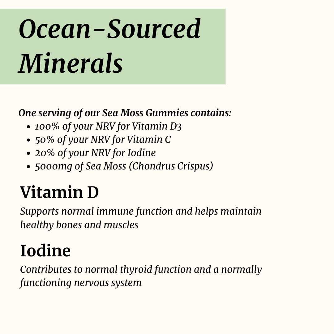 Sea Moss Gummies