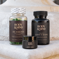 wellness stack with seamoss, lions mane, shilajit